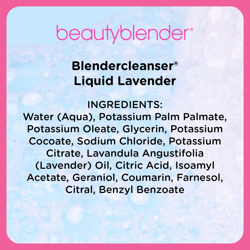 Beautyblender Blendercleanser soy-based formula is earth-friendly and gentle on tools.