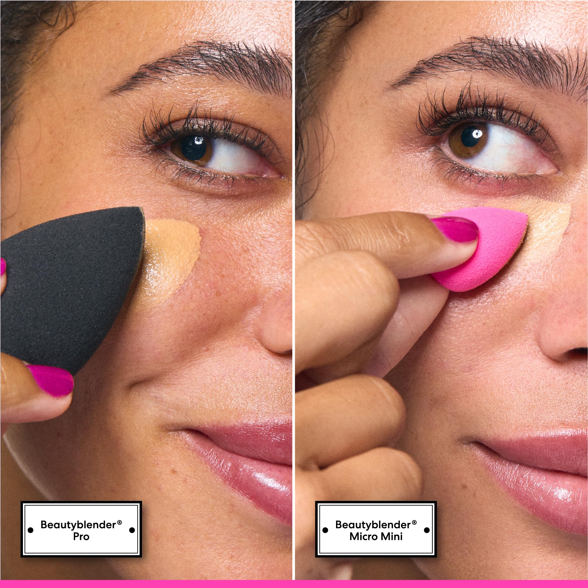 Beautyblender Foam Pop Holiday Set shown for festive makeup looks