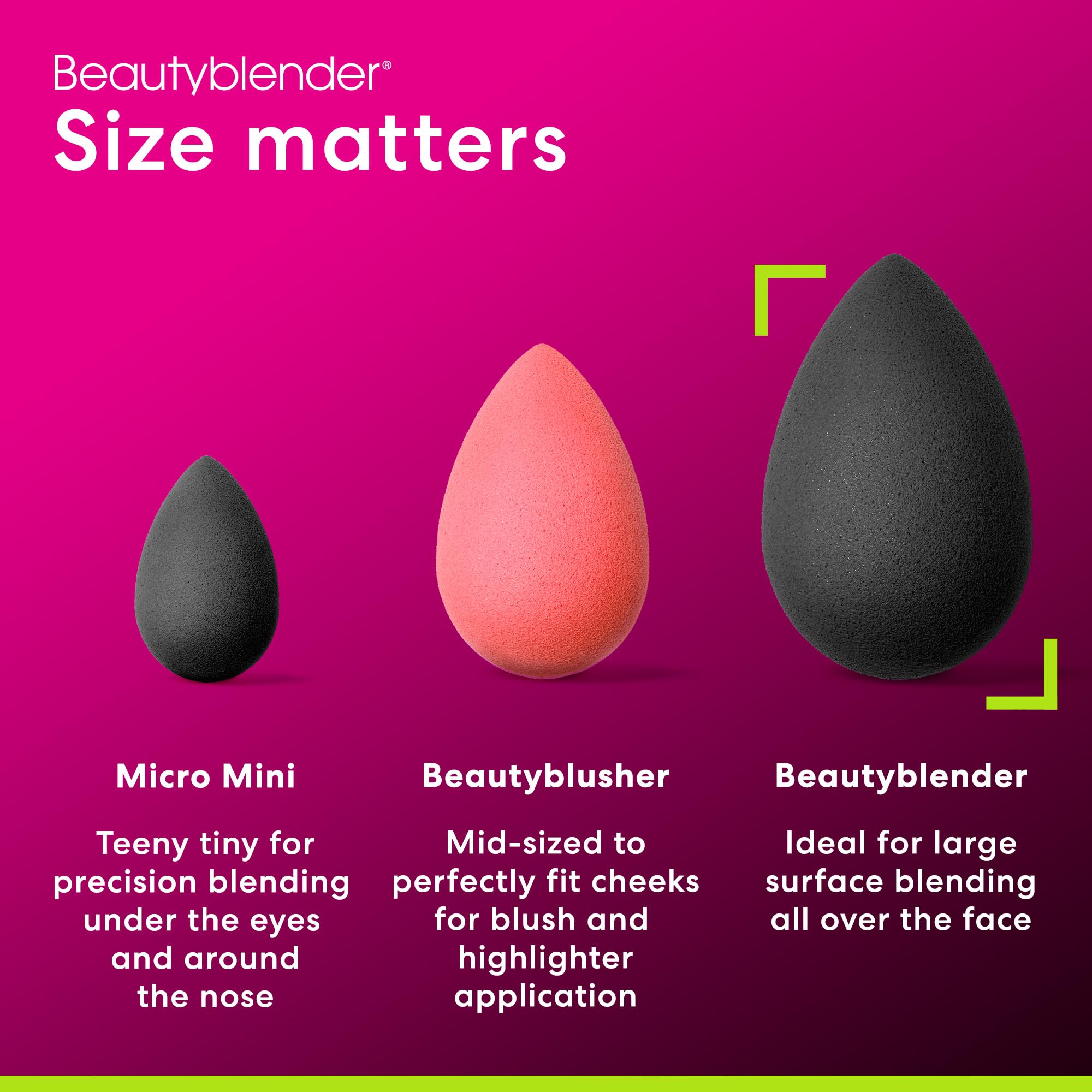 Beautyblender Pro dye does not transfer to skin after wetting