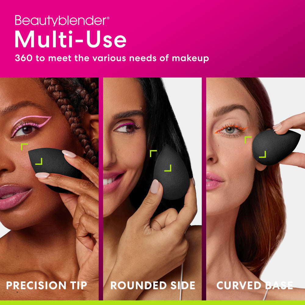Beautyblender Pro applying foundation evenly