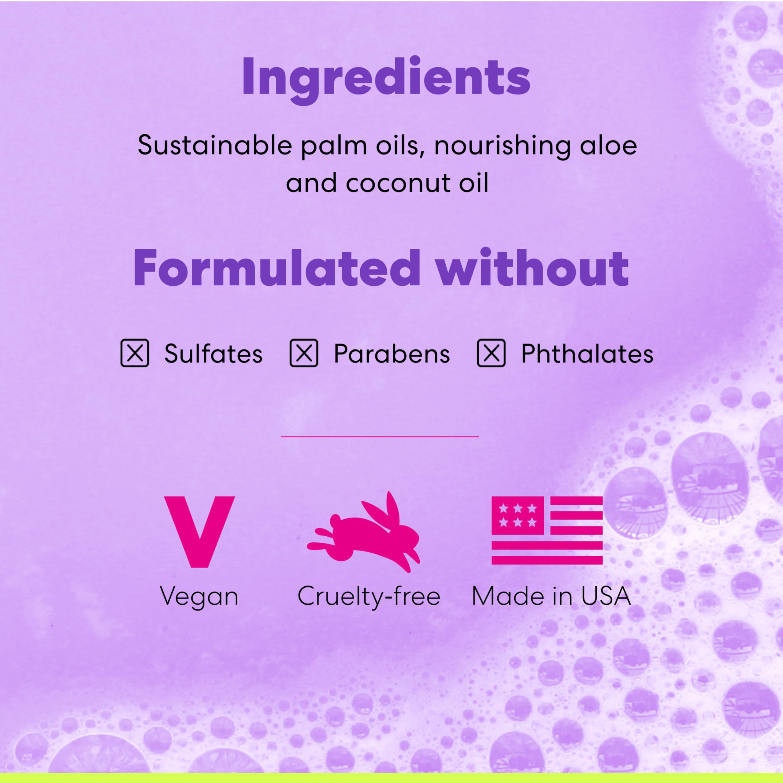 Beautyblender lavender bar fits travel kit for on-the-go care.