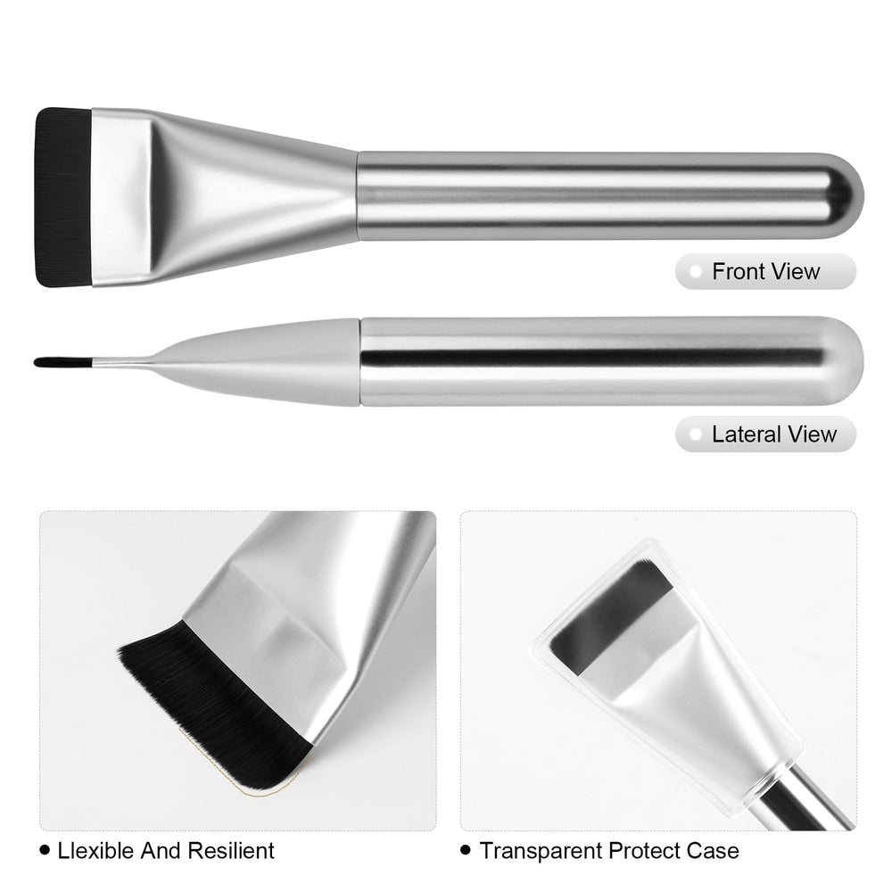 BEAUTYFACTOR aluminum handle design offers durable grip during makeup sessions
