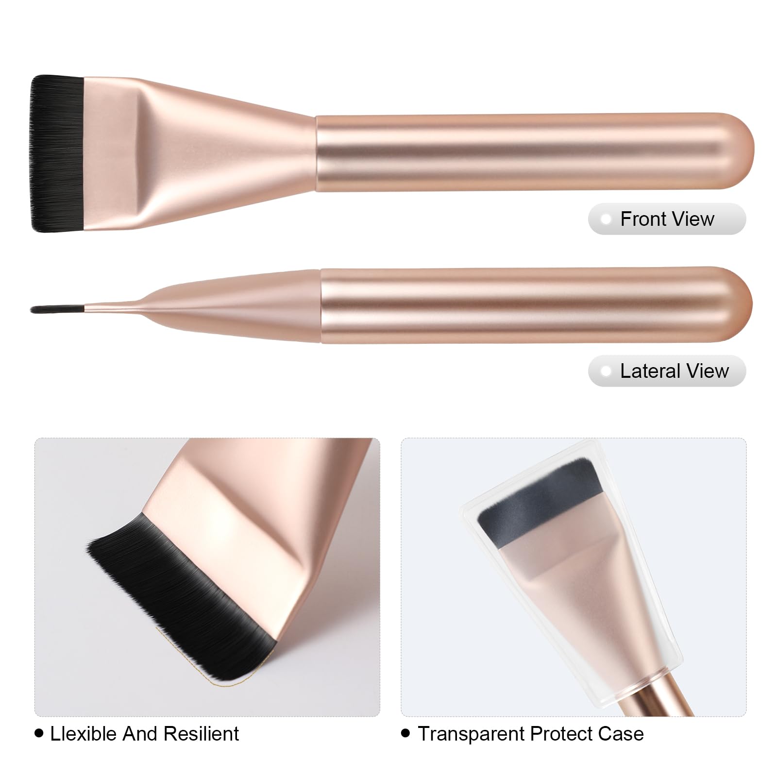 BEAUTYFACTOR precision brush for accurate foundation placement and even skin-tone results.