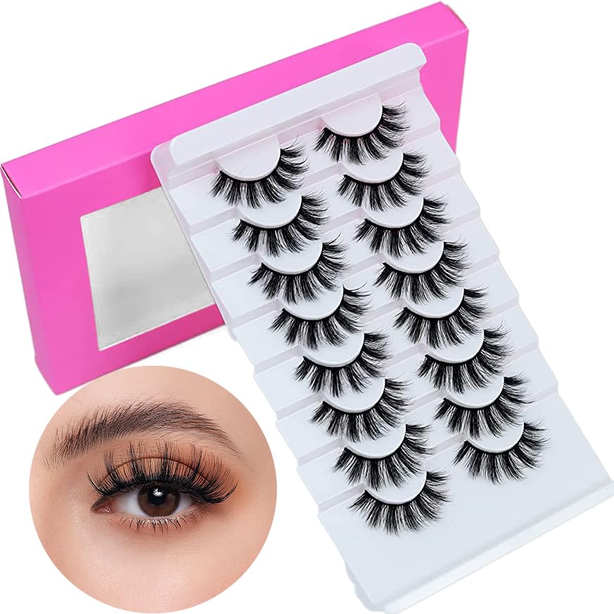 Beautykaisen close-up 3D lashes shows volume and depth for lifelike flutter.