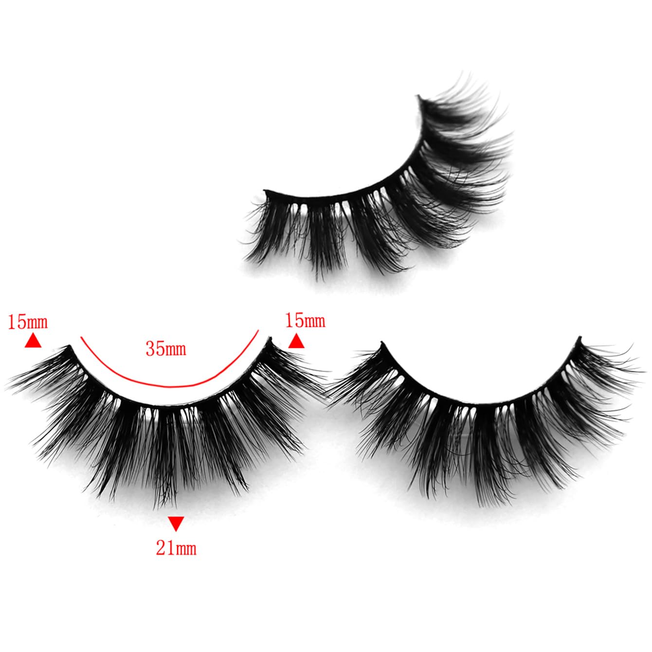 Beautykaisen cotton-band lashes offer comfortable wear with a weightless feel.