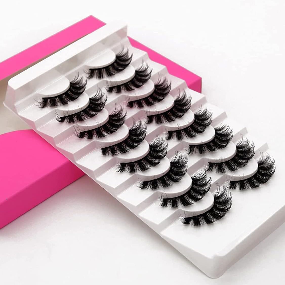 Beautykaisen handcrafted lashes reflect meticulous process for refined faux mink look.