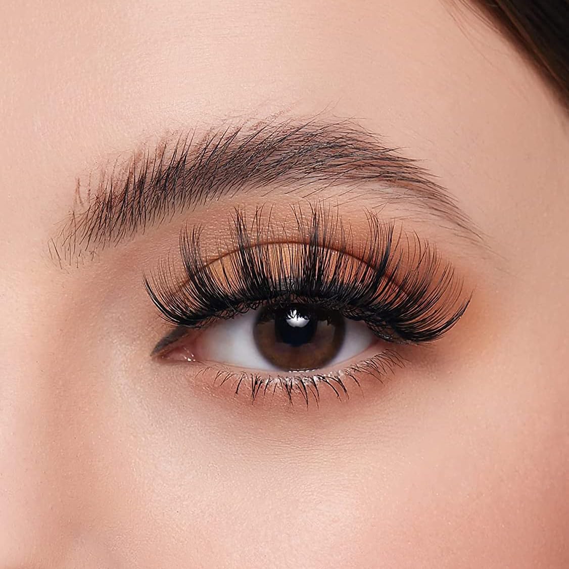Beautykaisen silk lashes use ultra-thin fibers for soft, premium texture.