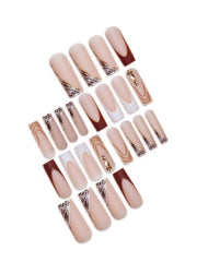 Beawth uñas autoadhesivas cubren total, acabado limpio perfecto