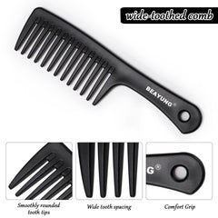 BEAYUNG detangling in shower wide-tooth comb for wet curls