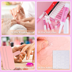 Bebbtiy prep pads to clean and prep nails quickly before application