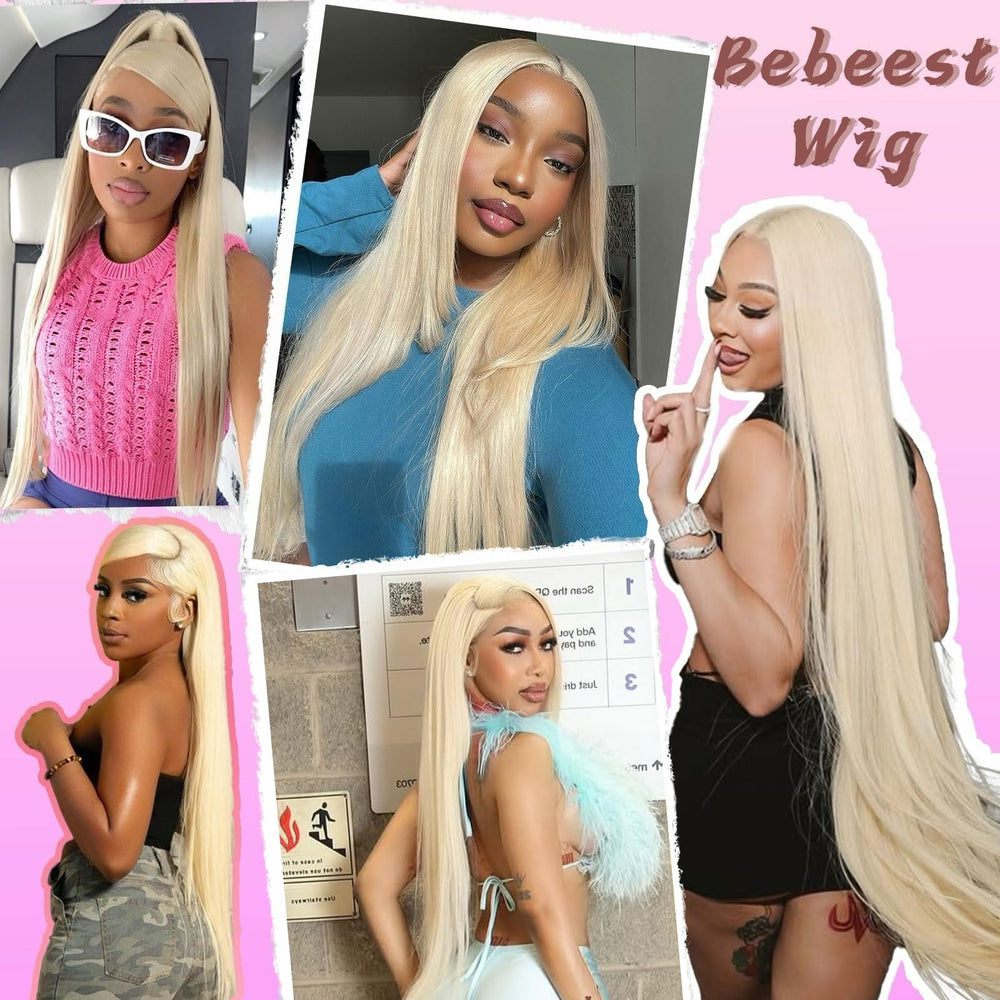 Bebeest 613 lace-front wig glueless design for easy on-the-go wear