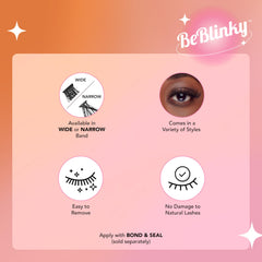 BeBlinky lightweight fibers provide comfortable wear all day.