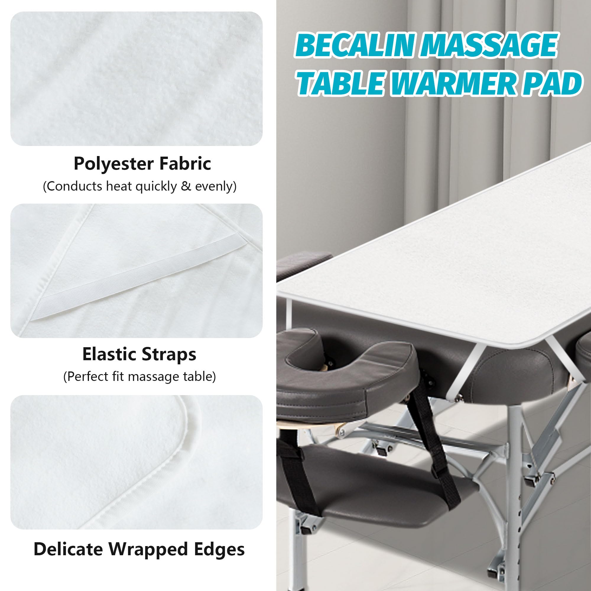 30 by 71 inch size fits standard massage tables