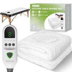 BECALIN massage table warmer with even heat for professional beds