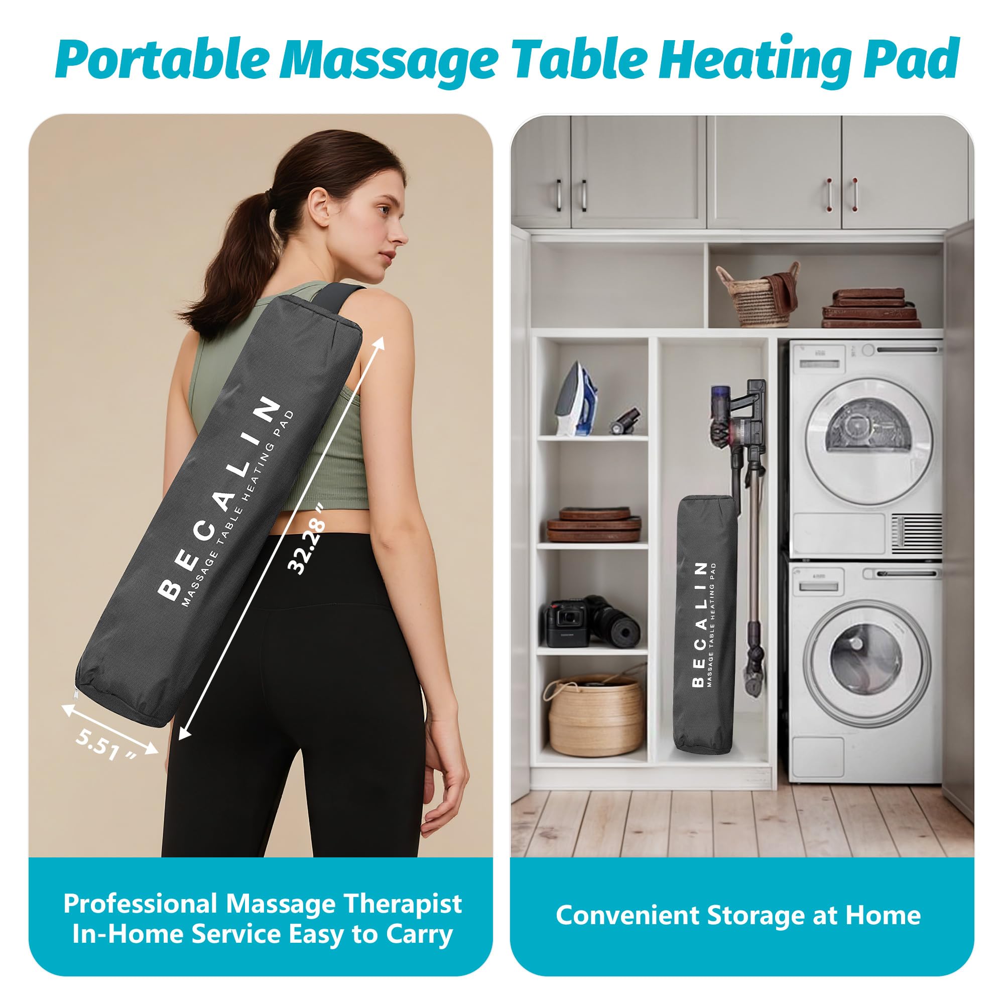 Even heat distribution across the table enhances client comfort