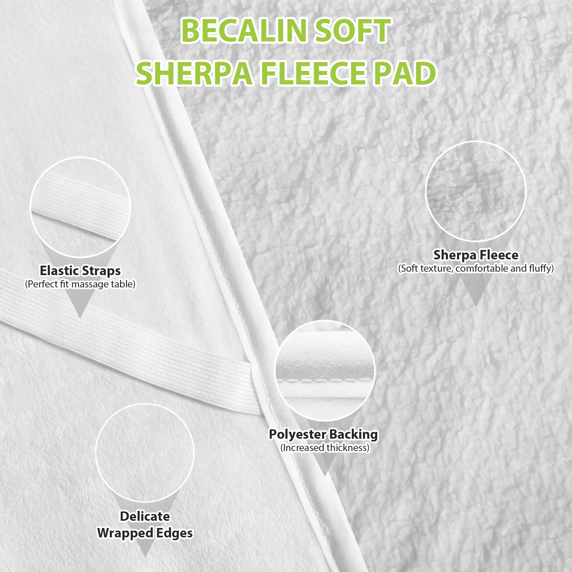 BECALIN standard 30x71 inch size fits most tables