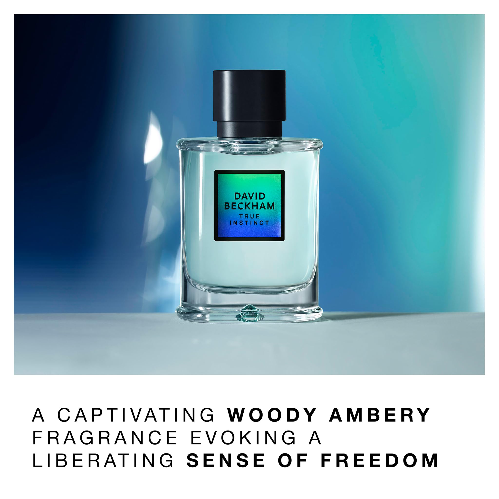 Beckham True Instinct base-note vetiver close-up emphasizing earthy depth