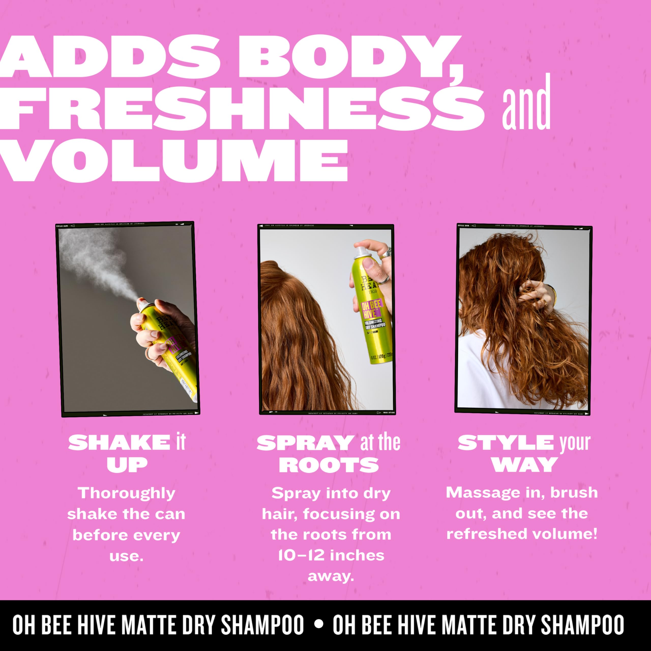 Bed Head Oh Bee Hive: envase compacto ideal para viajar
