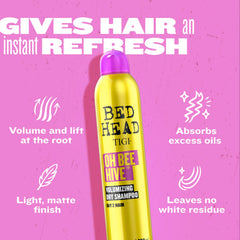 Bed Head Oh Bee Hive: textura mate sin residuos blancos