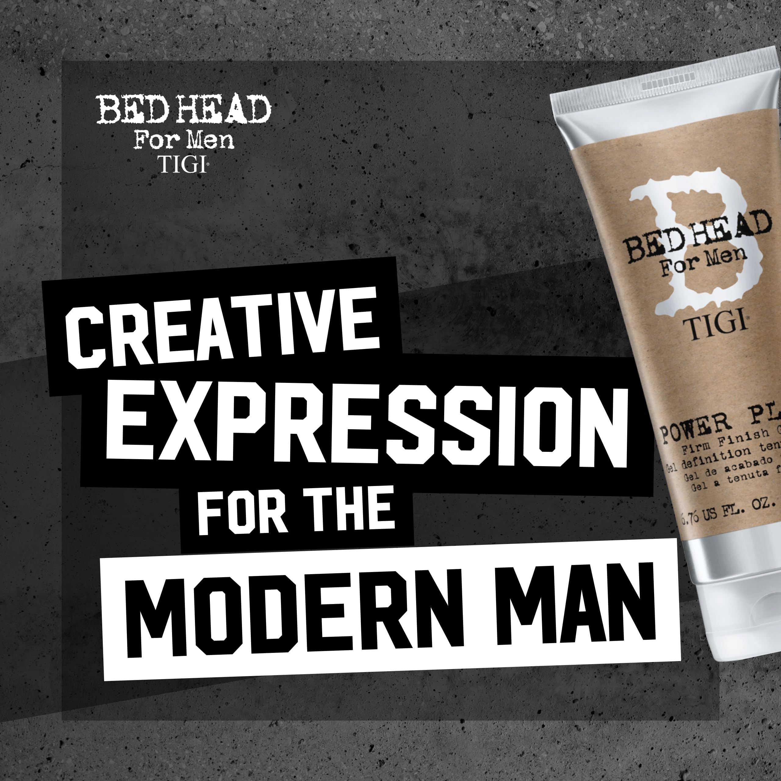 Bed Head Power Play Gel, guía rápida para aplicar y estilizar.