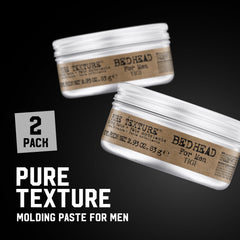 Bed Head Pure Texture Molding Paste delivers high hold for sharp styles.