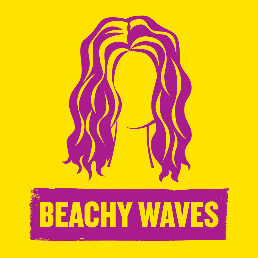 Bed Head Rough Volume wand in hand demonstrates clamp-free design for easy styling.