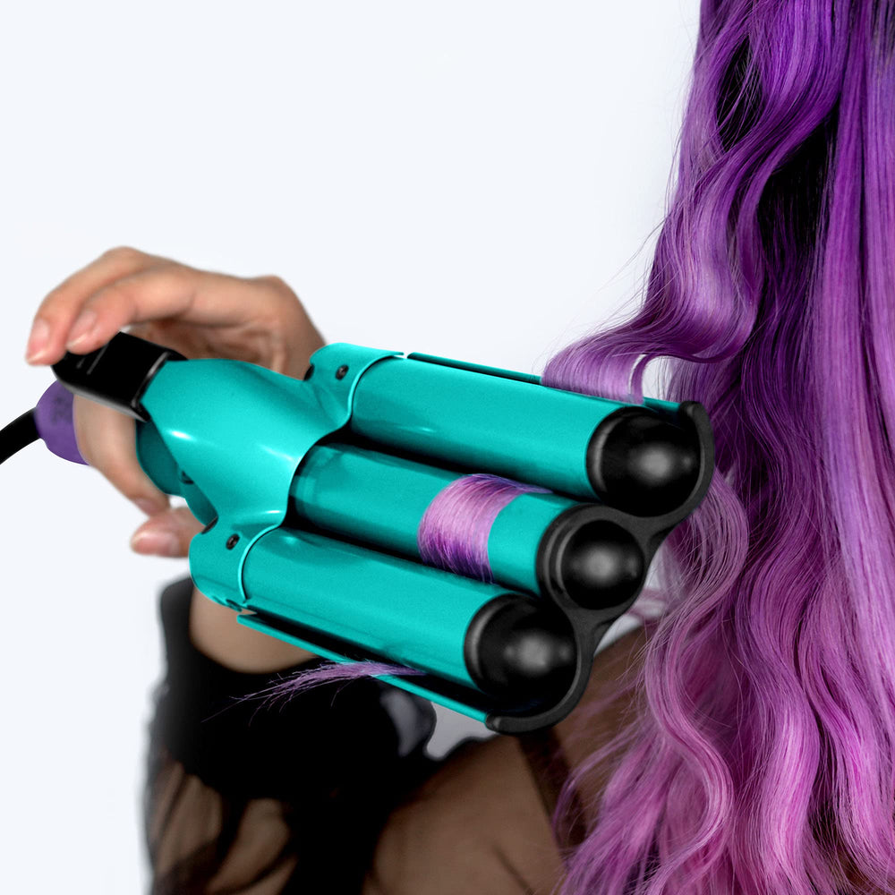 Bed Head Wave Affair travel-friendly features with swivel cord and auto shut-off for on-the-go styling.