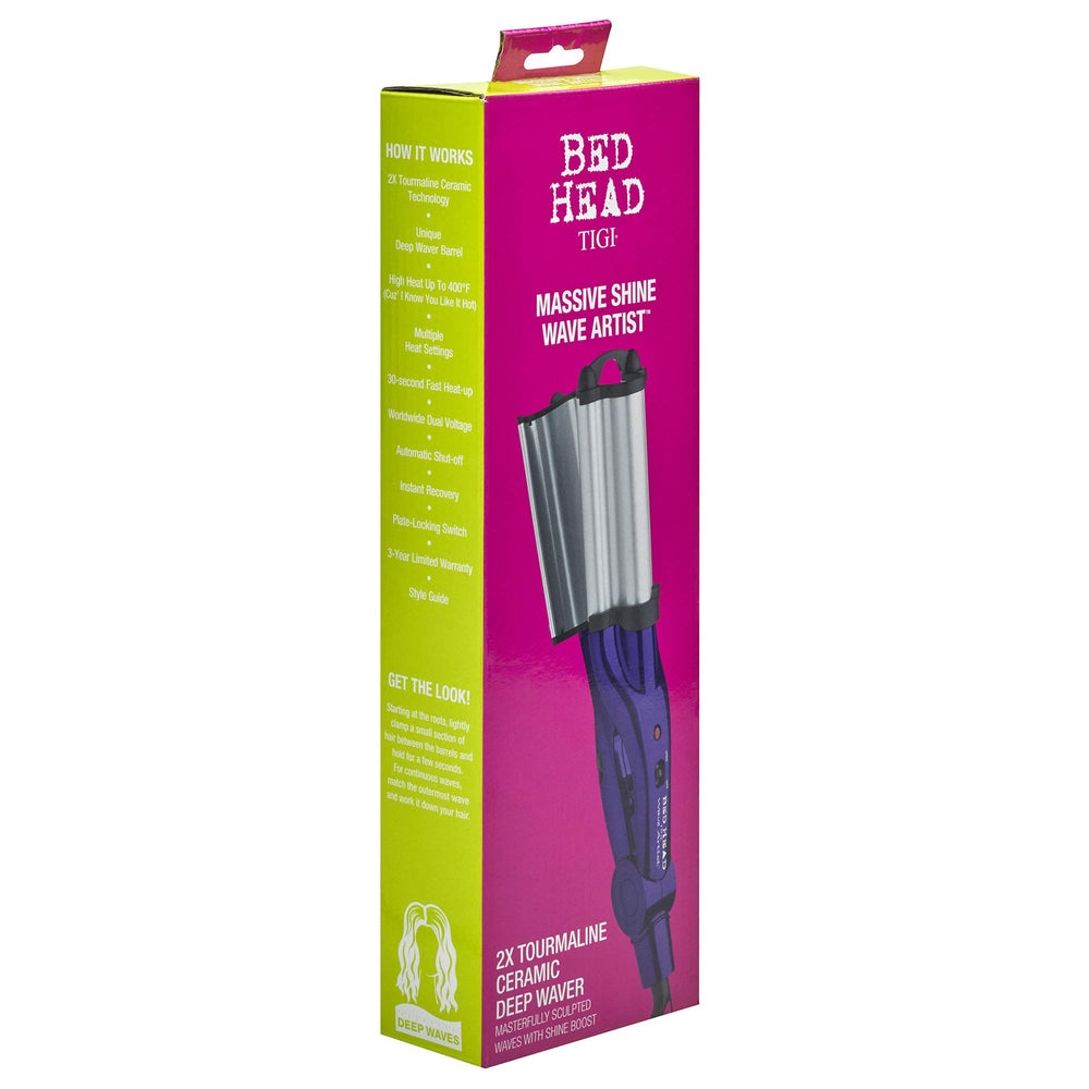 Bed Head Wave Artist worldwide voltage indicator signals travel-friendly power for jetsetters.