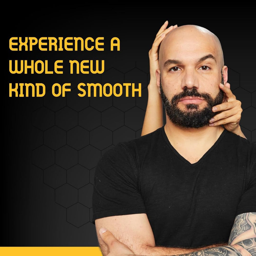 Bee Bald SCRUB rutina de cuidado de la cabeza