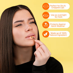 Bee Balm Bálsamo Labial Original con propóleos para reparación suave