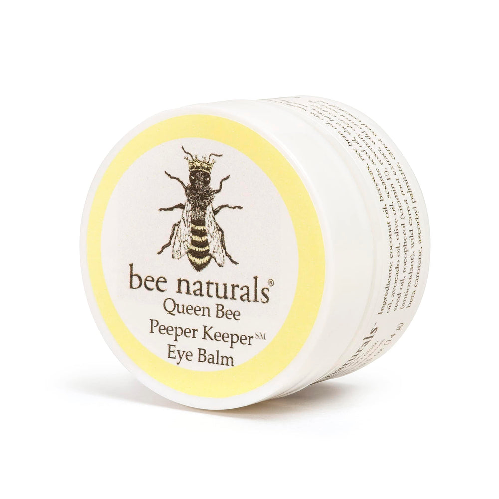Bee Naturals bálsamo ocular, textura ligera y rápida absorción.