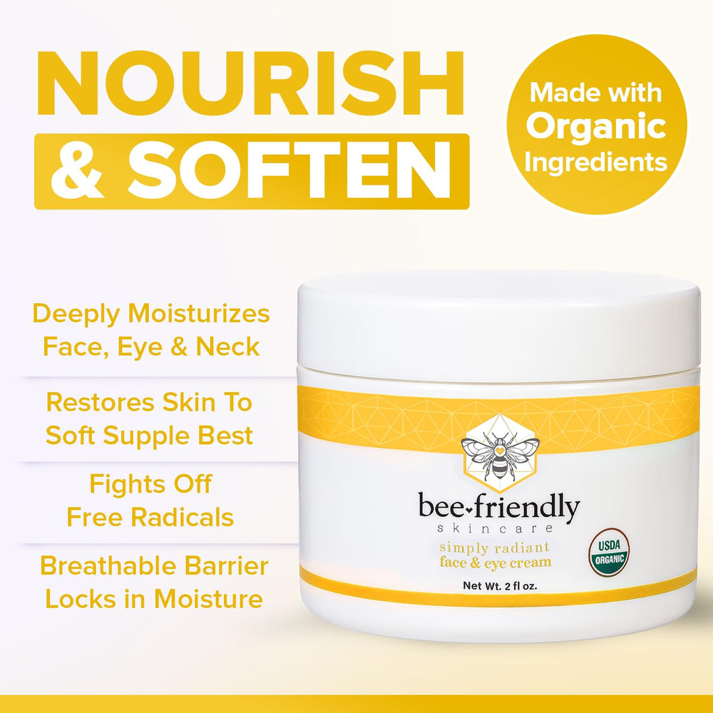 BeeFriendly Organic Honey & Olive Oil ingredients label – natural moisturizer