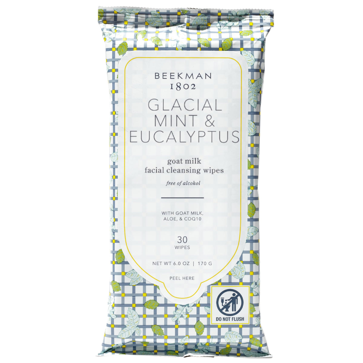 Beekman 1802 toallitas desmaquillantes para la cara, limpia sin agua y suave.