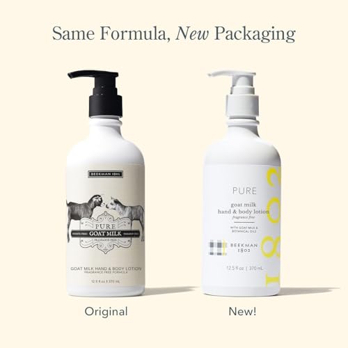 Beekman 1802 Goat Milk Lotion hand and body care routine shot