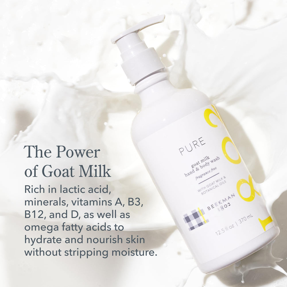 Beekman 1802 Ingredientes Leche Cabra Aloe: nutrición natural para piel suave