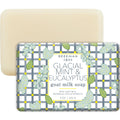 Beekman 1802 Goat Milk Soap – Moisturizing Hand & Body Bar, Glacial Mint & Eucalyptus, 9 oz