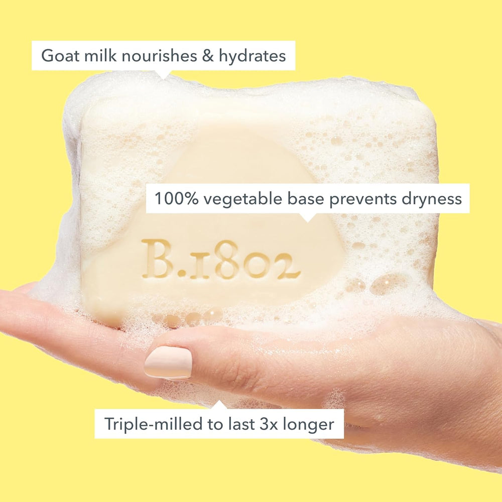 Beekman 1802 Jabon Leche de Cabra, textura cremosa para piel suave