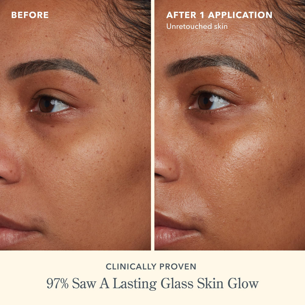 Label on Beekman 1802 Oh! Mega Milky shows vitamin C and niacinamide ingredients.