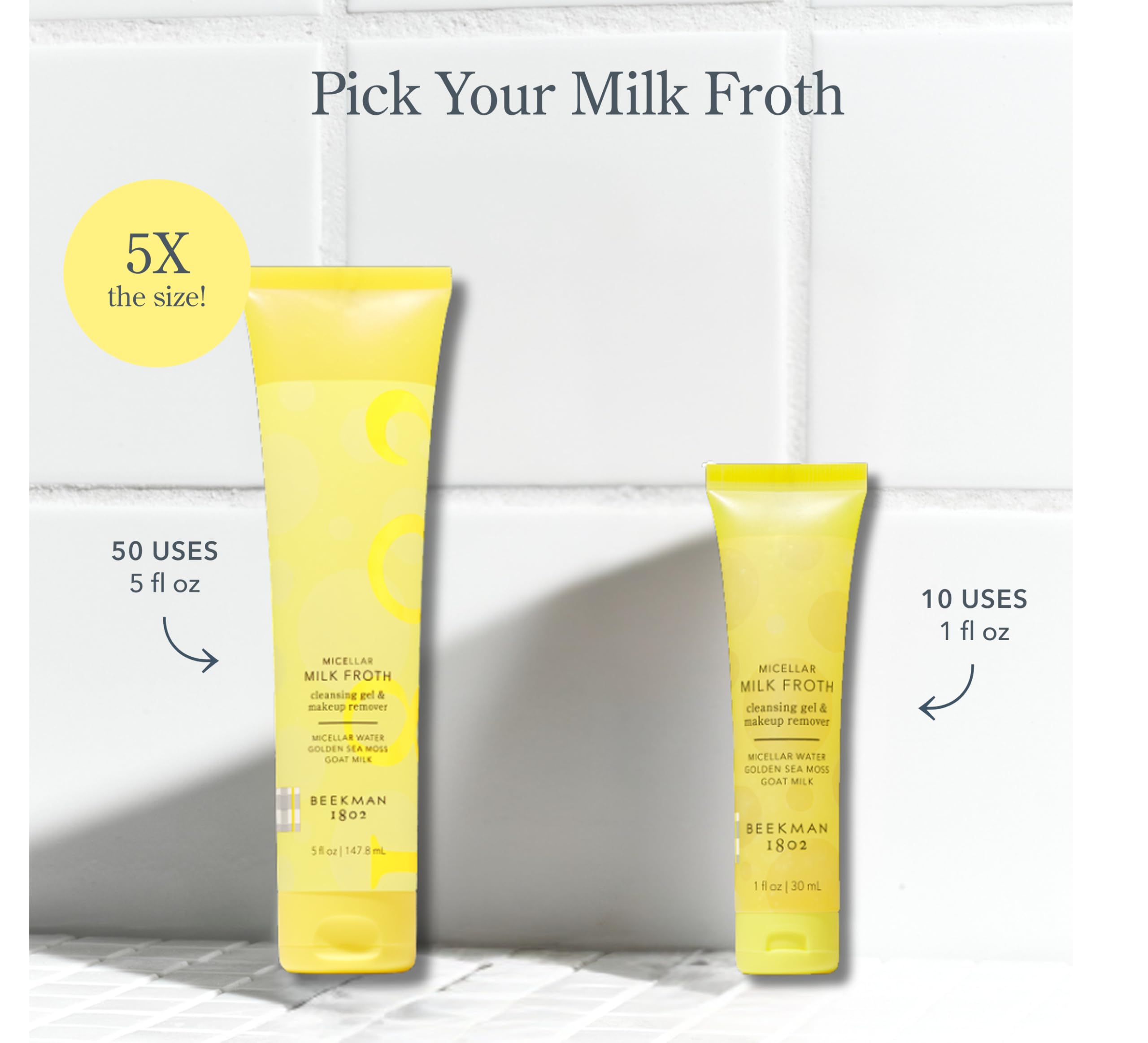 Beekman 1802 remueve maquillaje en un solo paso con facilidad