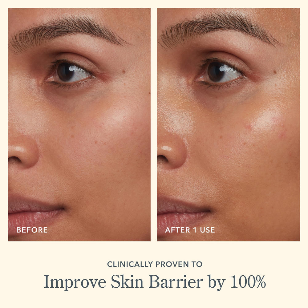 Beekman 1802 Bloom Cream cruelty free symbol emphasizes ethical skincare