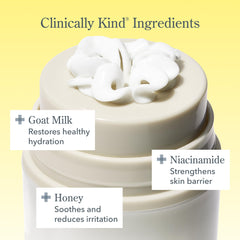 Beekman 1802 Bloom Cream goat milk prebiotic ingredients highlight balanced skin