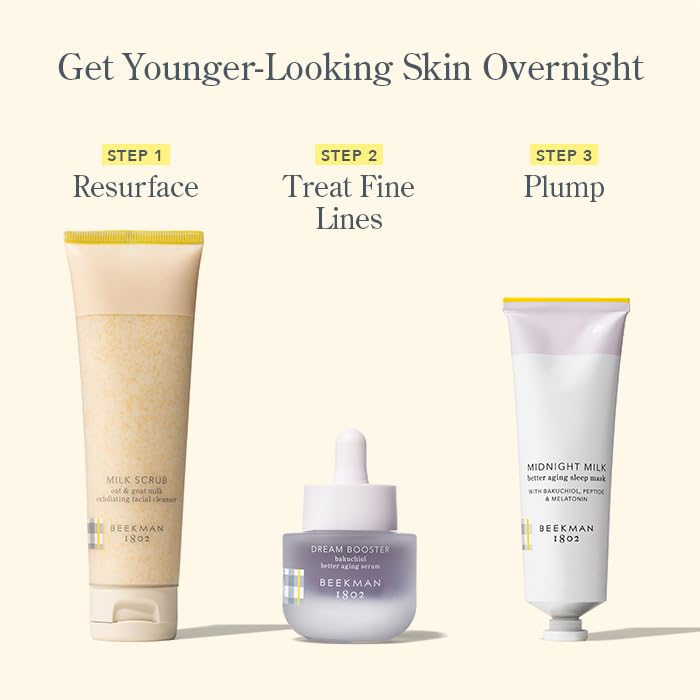 Packaging image emphasizes vegan, fragrance-free formula and clean beauty values.