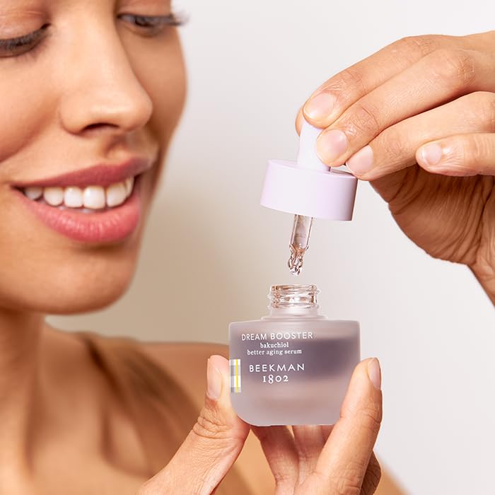 Pores progress preview highlights refined texture potential benefits.