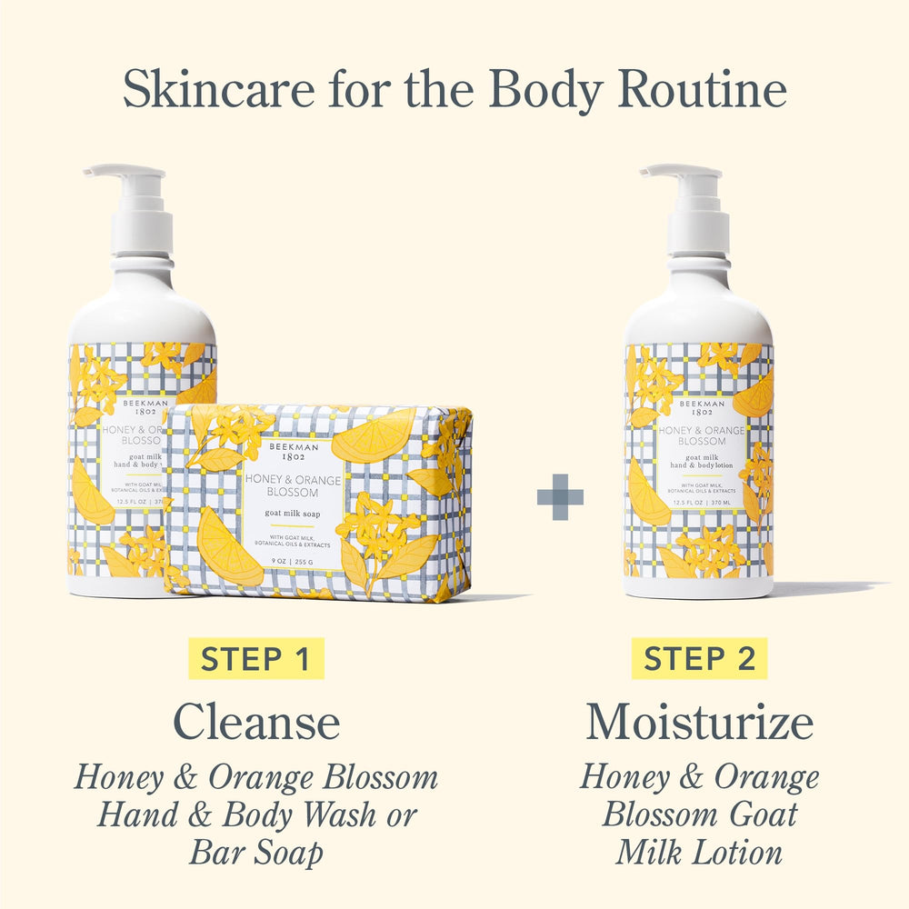 Scent spotlight: honey and orange blossom in Beekman 1802 lotion