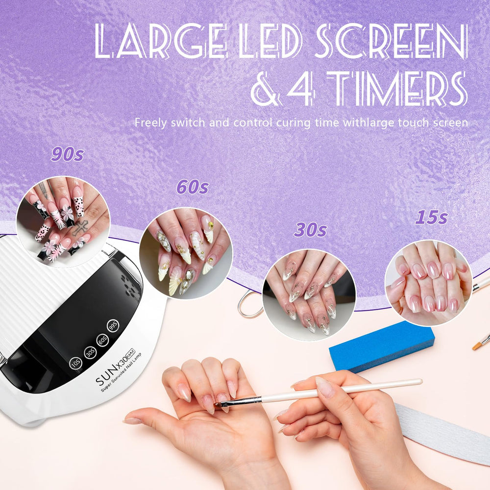 BEENLE dual wavelength 365nm/405nm targets a wide range of polishes.