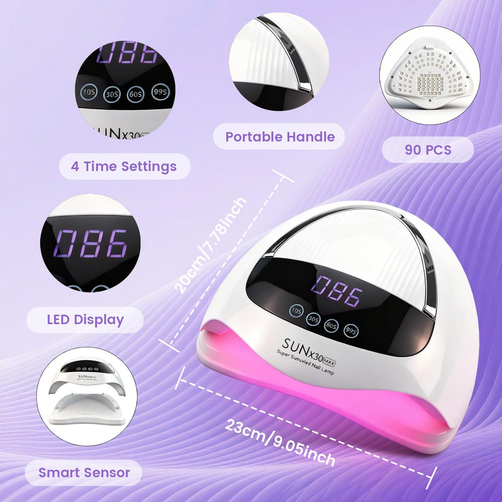 BEENLE auto sensor enables hands-free operation during manicures.
