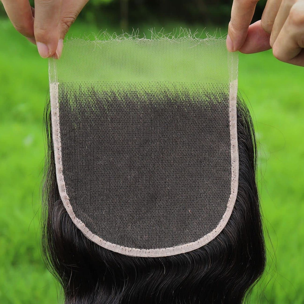 Beeos 5x5 closure natural color preview for seamless blend