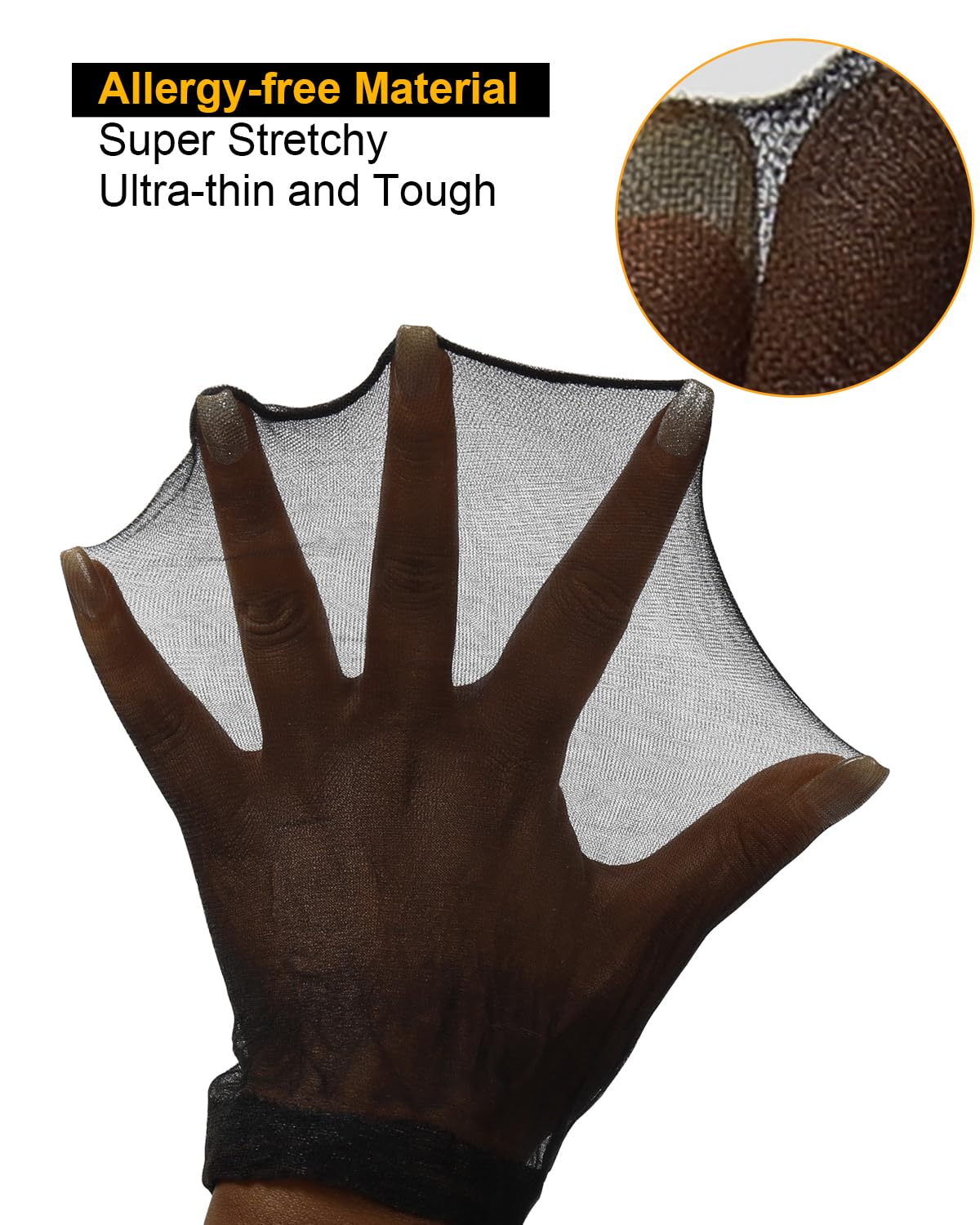 BEEOS Skinlike cap shows breathable fabric for all day comfort under wigs