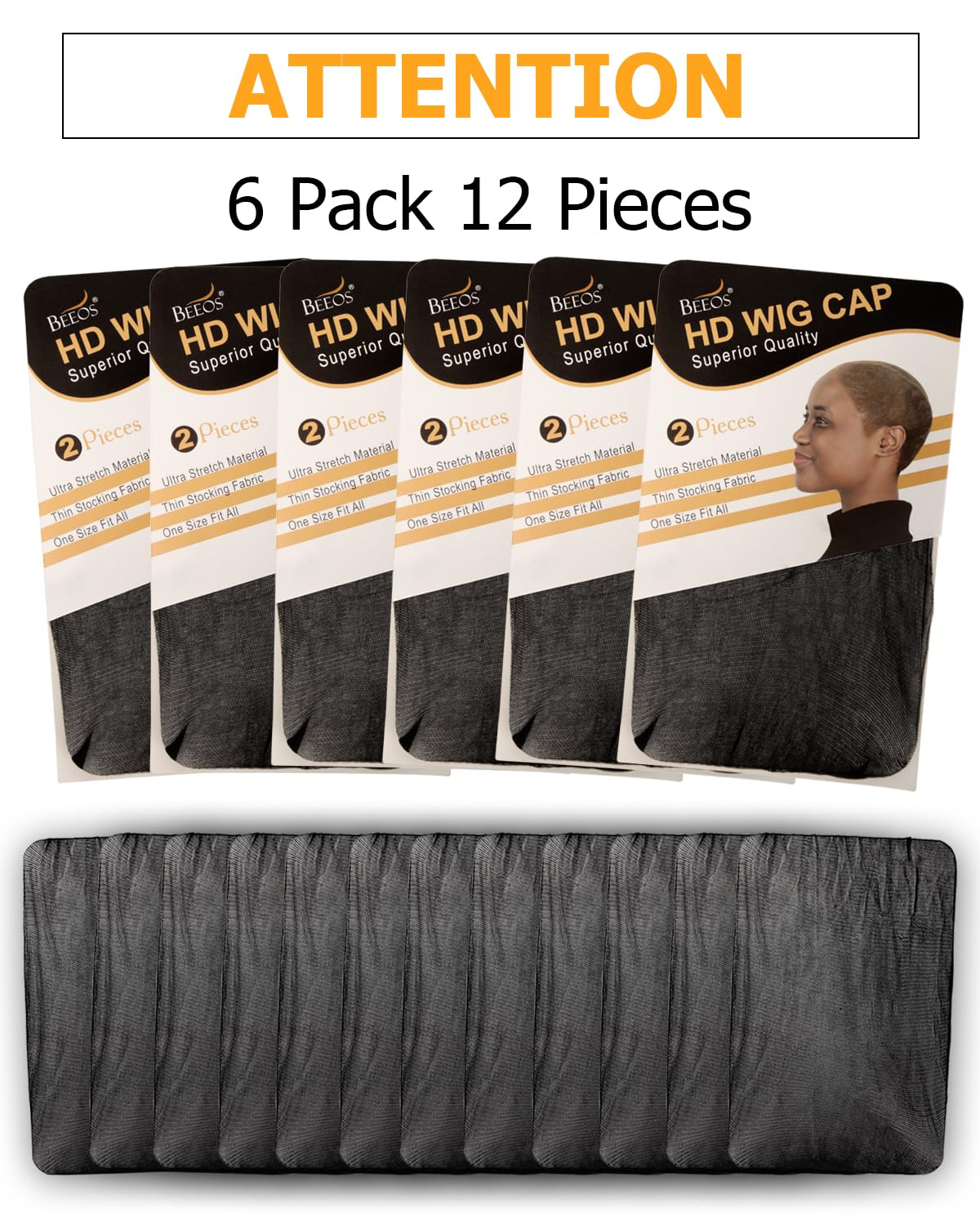 BEEOS HD wig cap design aids quick, flawless lace-front setup