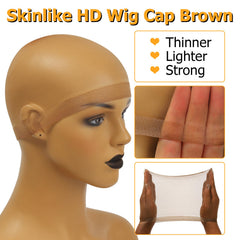 BEEOS breathable wig cap keeps scalp cool under lace front wigs